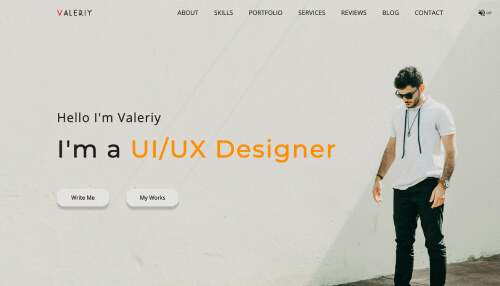 Audio Home Page ver. 1